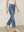 I SAY Bologna Kickflare Jeans Pants 606 Mid Denim