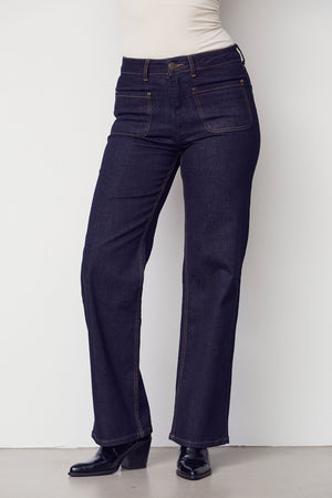 I SAY Bologna New Jeans Pants K97 Unwashed Denim