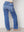 I SAY Bologna Wide Jeans Pants 606 Mid Denim