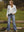 I SAY Bologna Wide Jeans Pants 606 Mid Denim