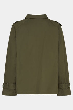 I SAY Botelle Short Coat Outerwear 885 Khaki