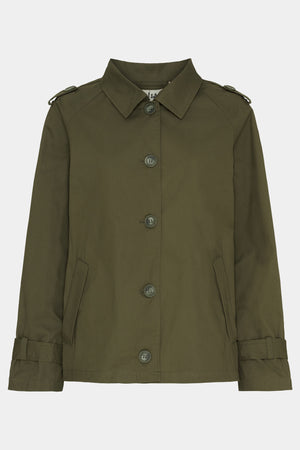 I SAY Botelle Short Coat Outerwear 885 Khaki