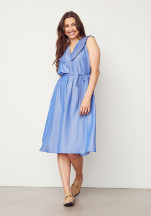 I SAY Cara Dress Dresses M59 Clear Blue