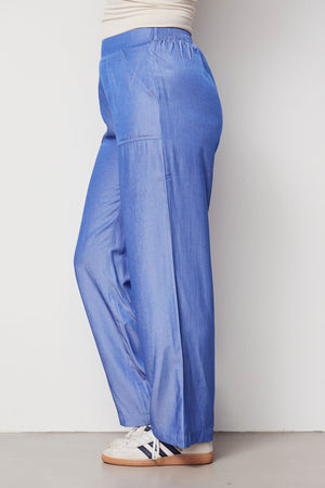I SAY Cara New Pant Pants M59 Clear Blue