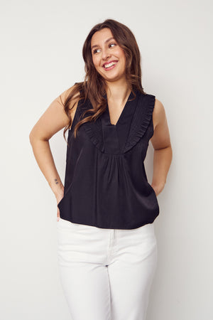 I SAY Cara Top Tops 900 Black