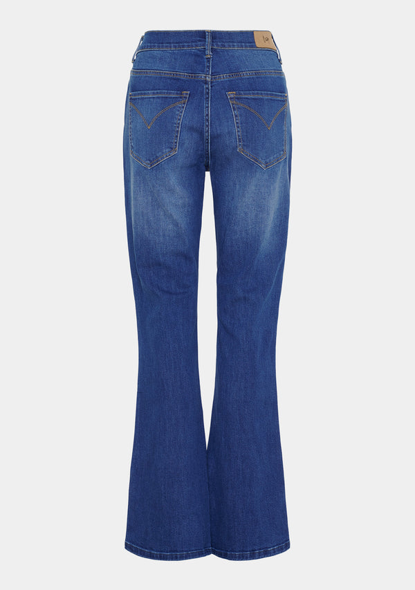 I SAY Carpi Flare Jeans Pants 643 Denim