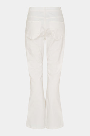 I SAY Carpi Twill Flare Pant Pants 101 Broken White