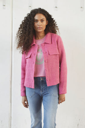 I SAY Chia Blazer Jackets 522 Pink Melange