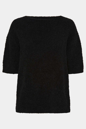 I SAY Coco s/s Knit Knitwear 900 Black
