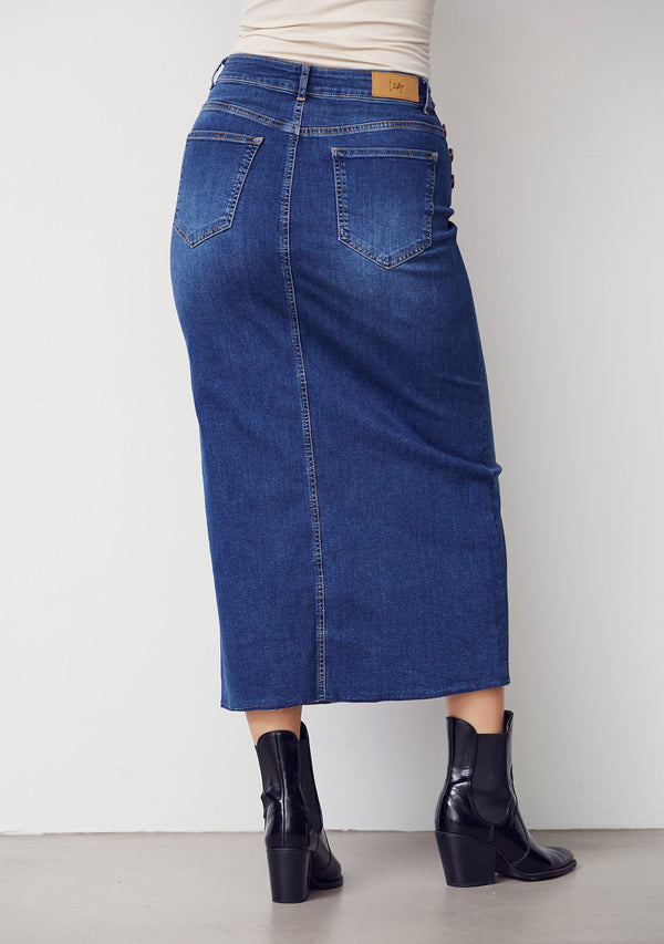 I SAY Como Denim Skirt Skirts 662 Dark denim