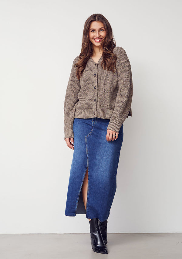 I SAY Como Denim Skirt Skirts 662 Dark denim