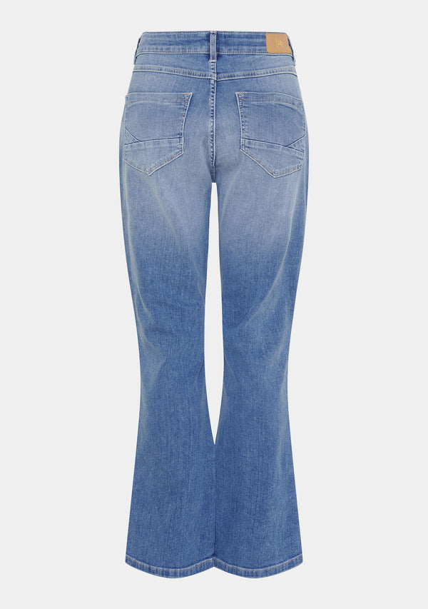 I SAY Como Flare Jeans Pants 609 Como Basic Wash