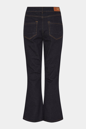 I SAY Como Flare Jeans Pants K97 Unwashed Denim