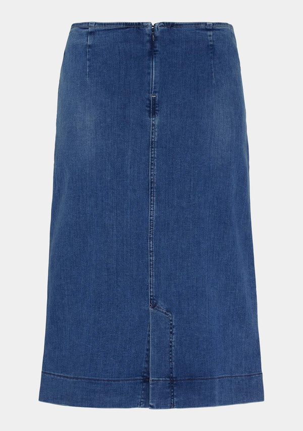 I SAY Como Highwaist Skirt Skirts I55 Como Blue Wash