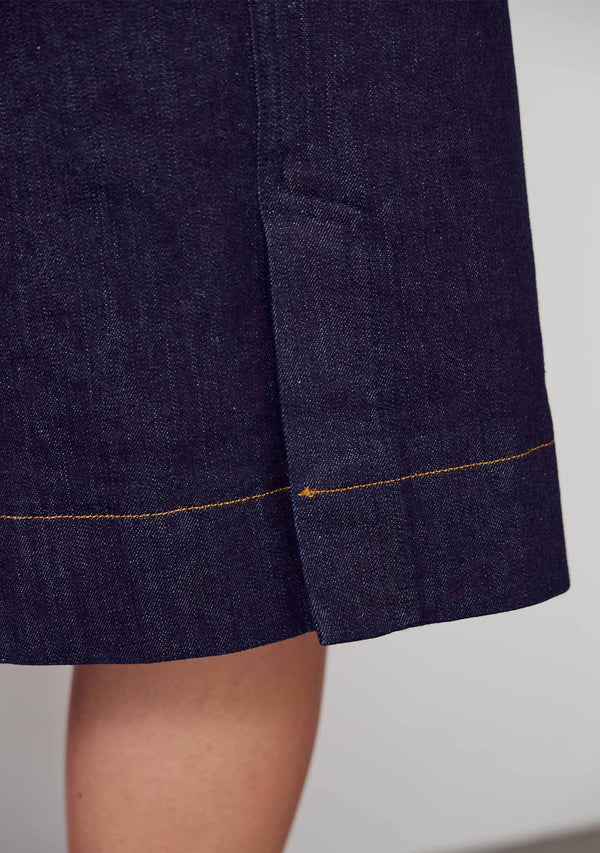 I SAY Como New Skirt Skirts K97 Unwashed Denim