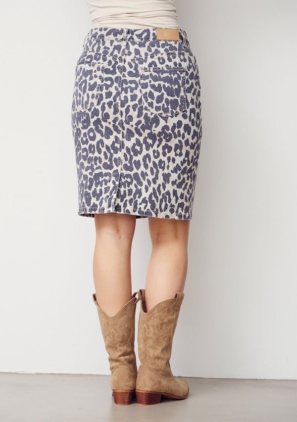 I SAY Como Printed Skirt Skirts M86 Leo
