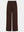 I SAY Como Slit Twill Pant Pants 356 Dark brown