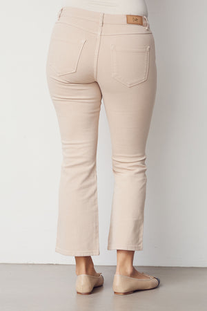 I SAY Como Twill Flare Pant Pants 117 Dark Sand