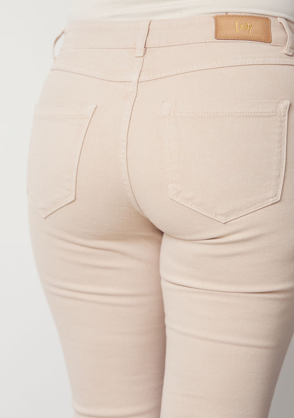 I SAY Como Twill Flare Pant Pants 117 Dark Sand