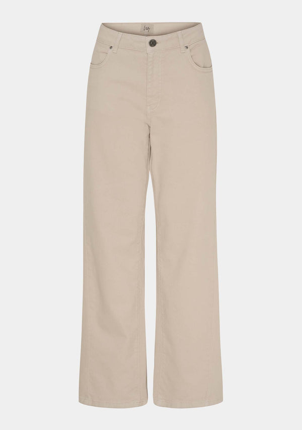 I SAY Como Twill Pant Pants 117 Dark Sand