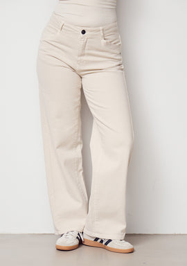 I SAY Como Twill Wide Pant Pants 346 Desert