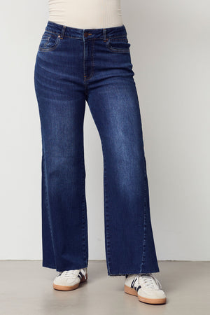 I SAY Como Wide Jeans Pants L42 Bologna Denim Wash