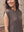 I SAY Cosima Waistcoat Knitwear 357 Dark Brown Melange