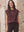 I SAY Cosima Waistcoat Knitwear N69 Wine Melange