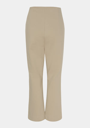 I SAY Dana Flare Pant Pants 117 Dark Sand