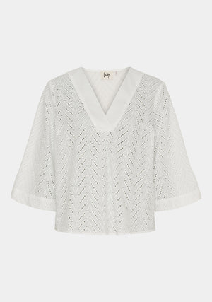 I SAY Danka Blouse Blouses 100 White
