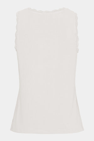 I SAY Dee O-Neck Top Tops 100 White