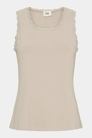 I SAY Dee O-Neck Top Tops 112 Sand