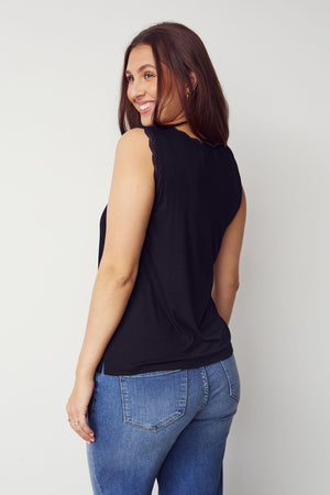 I SAY Dee O-Neck Top Tops 900 Black