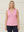 I SAY Dee V-Neck Top Basics 515 Hot pink
