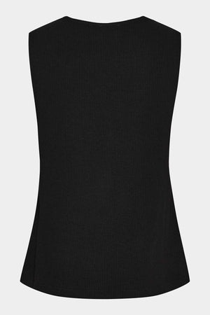 I SAY Dee V-Neck Top Tops 900 Black
