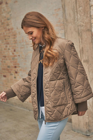 I SAY Diddi Short Jacket Outerwear 971 Mole