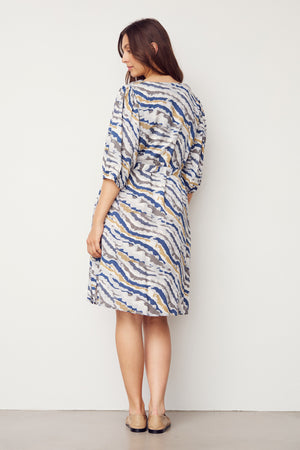 I SAY Dunja Dress Dresses L83 Blue Waves