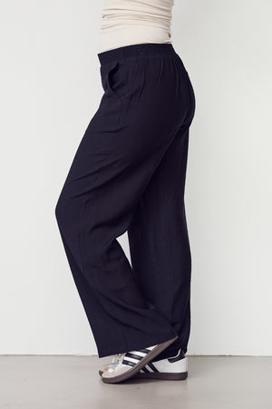 I SAY Elly Basic Pant Pants 900 Black