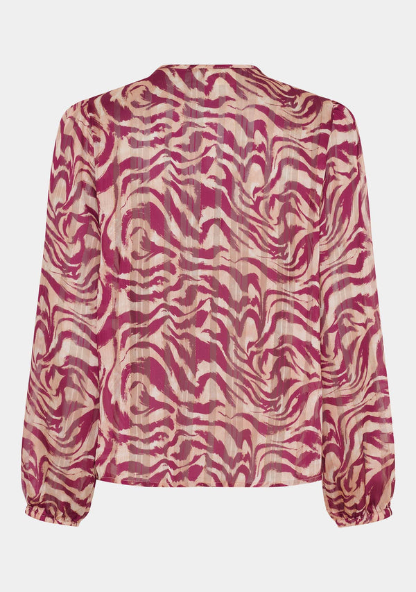 I SAY Enge Blouse Blouses M79 Cerise Float