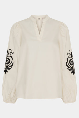 I SAY Faja Blouse Blouses 146 Cream