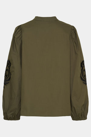 I SAY Faja Blouse Blouses 885 Khaki