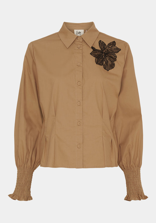 I SAY Faja Shirt Shirts 321 Luxury Camel