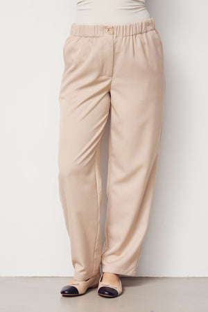I SAY Fatou Long Pant Pants 117 Dark Sand
