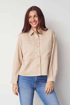 I SAY Fatou New Jacket Jackets 117 Dark Sand