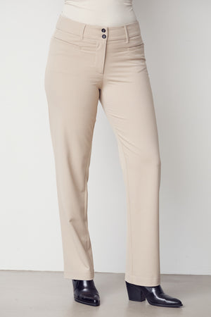 I SAY Firenze Straight Pant Pants 112 Sand