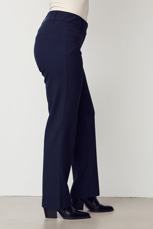 I SAY Firenze Straight Pant Pants 640 Navy