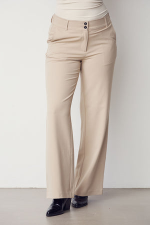 I SAY Firenze Wide Pant Pants 112 Sand