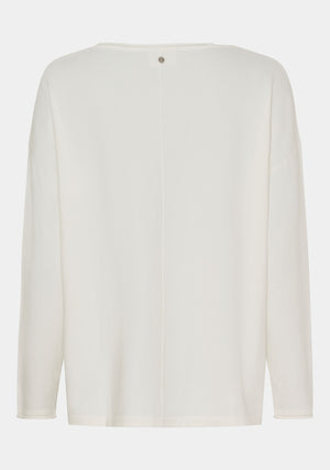 I SAY Frigga Knit Pullover Knitwear 101 Broken White