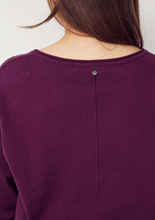 I SAY Frigga Knit Pullover Knitwear 434 Wine