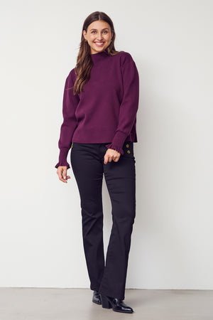 I SAY Frigga New Pullover Knitwear 434 Wine